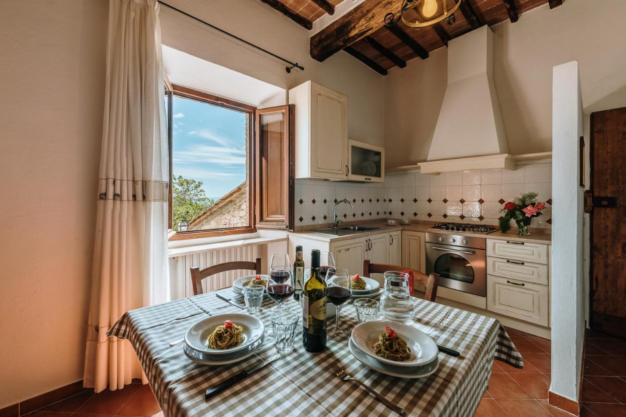 Borgo Villa A Sesta San Gusme Dış mekan fotoğraf