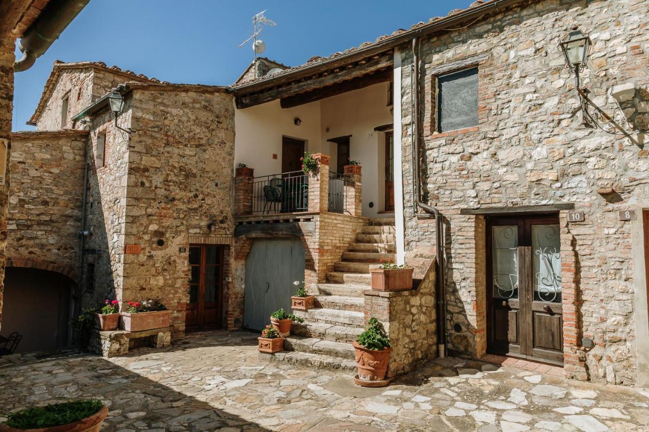 Borgo Villa A Sesta San Gusme Dış mekan fotoğraf